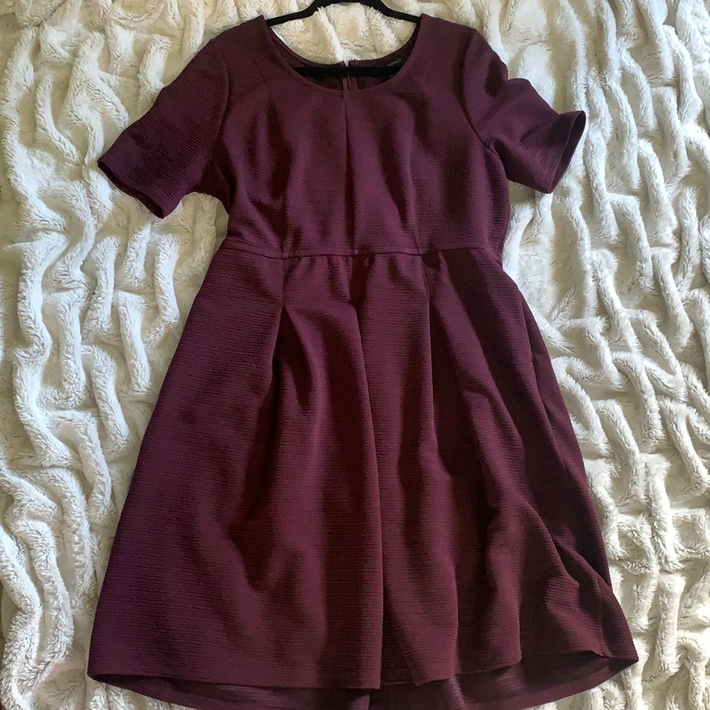 Plum Knee Length Dress!